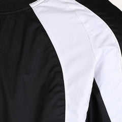 Top allenamento Elite RGR nero con inserto bianco sulla manica.
