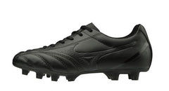 Scarpino da calcio nero Mizuno Monarcida Neo Select JR per ragazzi.