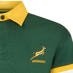 Maglia Springboks Rugby Cotone Manica Corta