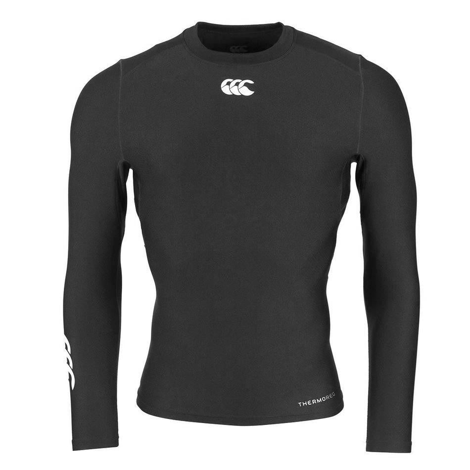 T-shirt Termica Canterbury Thermoreg Nero Baselayer Ragazzo