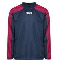 Top allenamento RGR Contrast Blu-Bordo Ragazzo