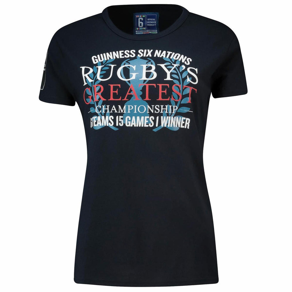 T-shirt bambino blu Guinness Six Nations Rugby Greatest Championship