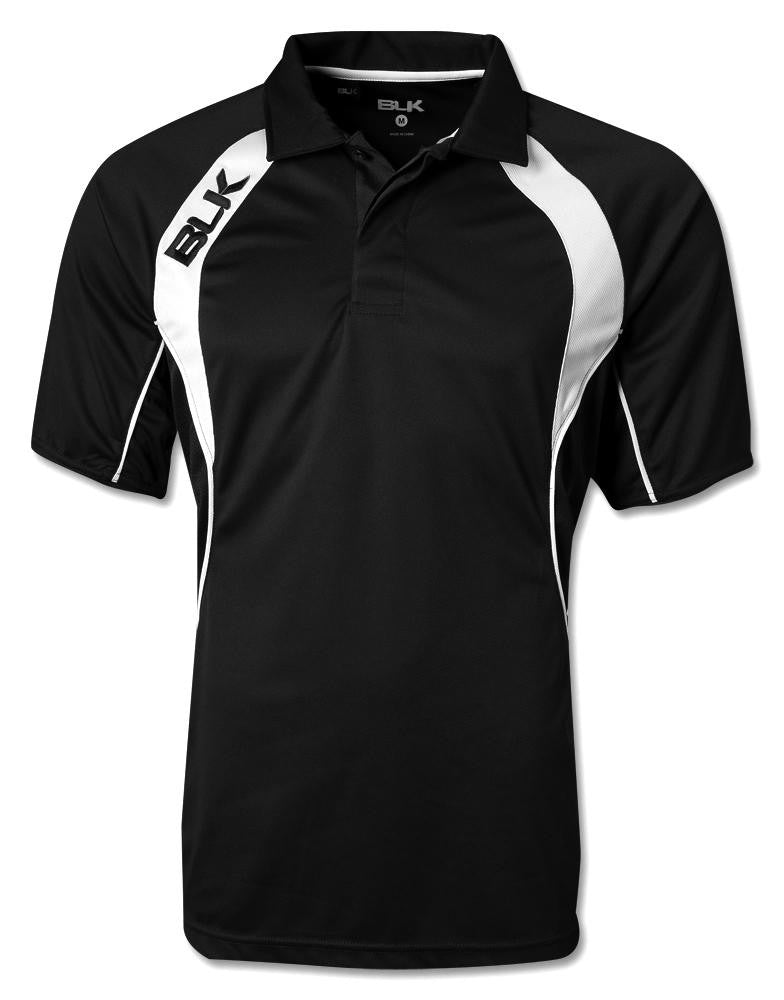 Polo sportiva BLK Training Tek IV nera da uomo