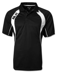 Polo sportiva BLK Training Tek IV nera da uomo