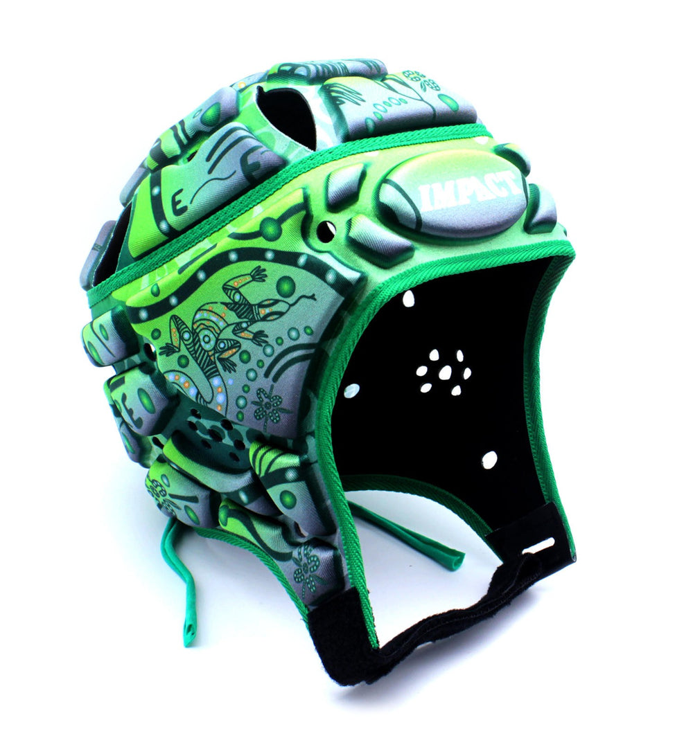 Caschetto rugby Impact Indigenous Forest