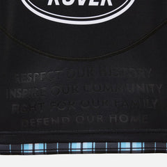Maglia da rugby home Glasgow Warriors con scritta "Respect our history".