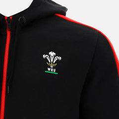 Felpa galles rugby ragazzo travel zip lunga cotone pesante