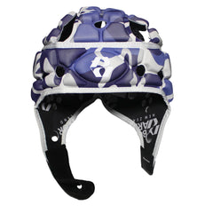 Caschetto Rugby Ventilator Body Armour Camo Blu Ragazzo