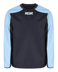 Top allenamento RGR Contrast Blu-Celeste