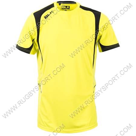 t-shirt tecnica blk vapor giallo lime