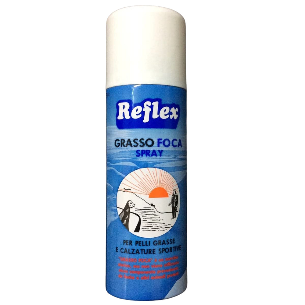 Spray Grasso di Foca Reflex per pelli grasse e calzature sportive, 200ml.
