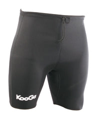Scaldamuscoli sottili Kooga neri in neoprene, ideali per il rugby e l'allenamento.