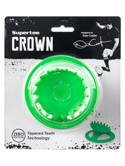 Piazzola da rugby Supertee CROWN verde per allenamento calcio.