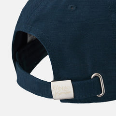 Cappellino da rugby blu navy Sale Sharks con chiusura regolabile e logo.