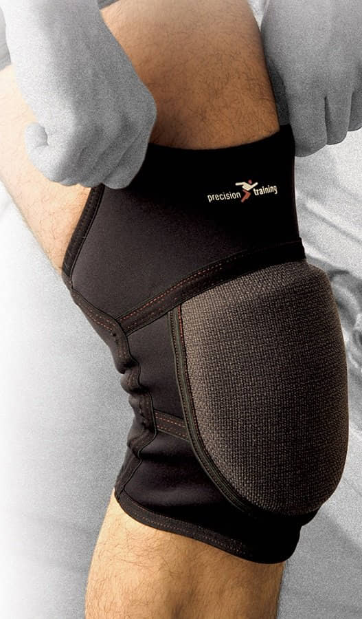 Ginocchiera imbottita Precision Training per rugby, con protezione rinforzata.
