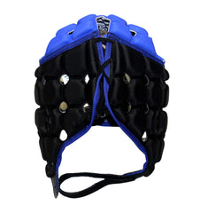 Caschetto Rugby Ventilator Body Armour Nero-Azzurro
