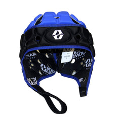 Caschetto Rugby Ventilator Body Armour Nero-Azzurro