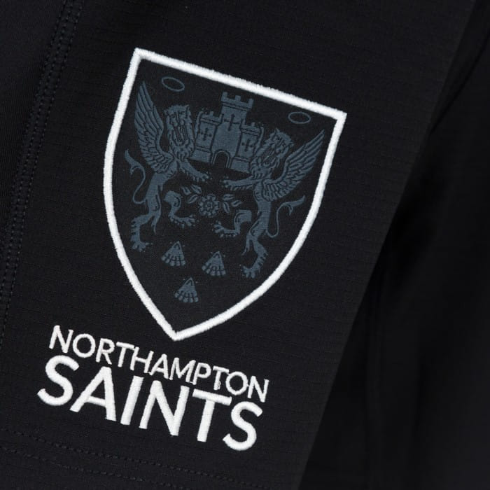Pantaloncini Rugby Northampton Saints Gara Nero 2022-23