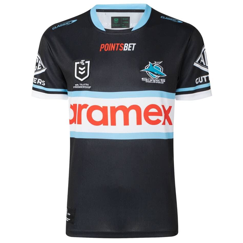 Maglia Rugby Cronulla Sharks NRL 2024 Away