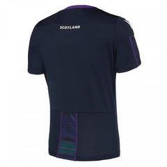 T-shirt scozia rugby bambino Gym Blu M19