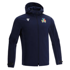 Giacca Italia Rugby Softshell con Cappuccio 2023-24