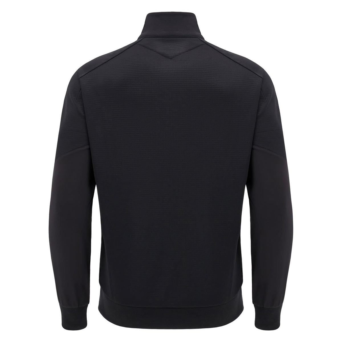 Felpa da viaggio Rugby Galles Total Black 3D, retro.