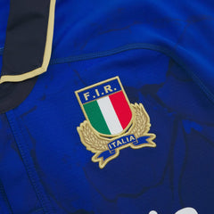 Maglia Rugby Italia 2026 Macron Home Authentic, stemma FIR Italia ricamato.