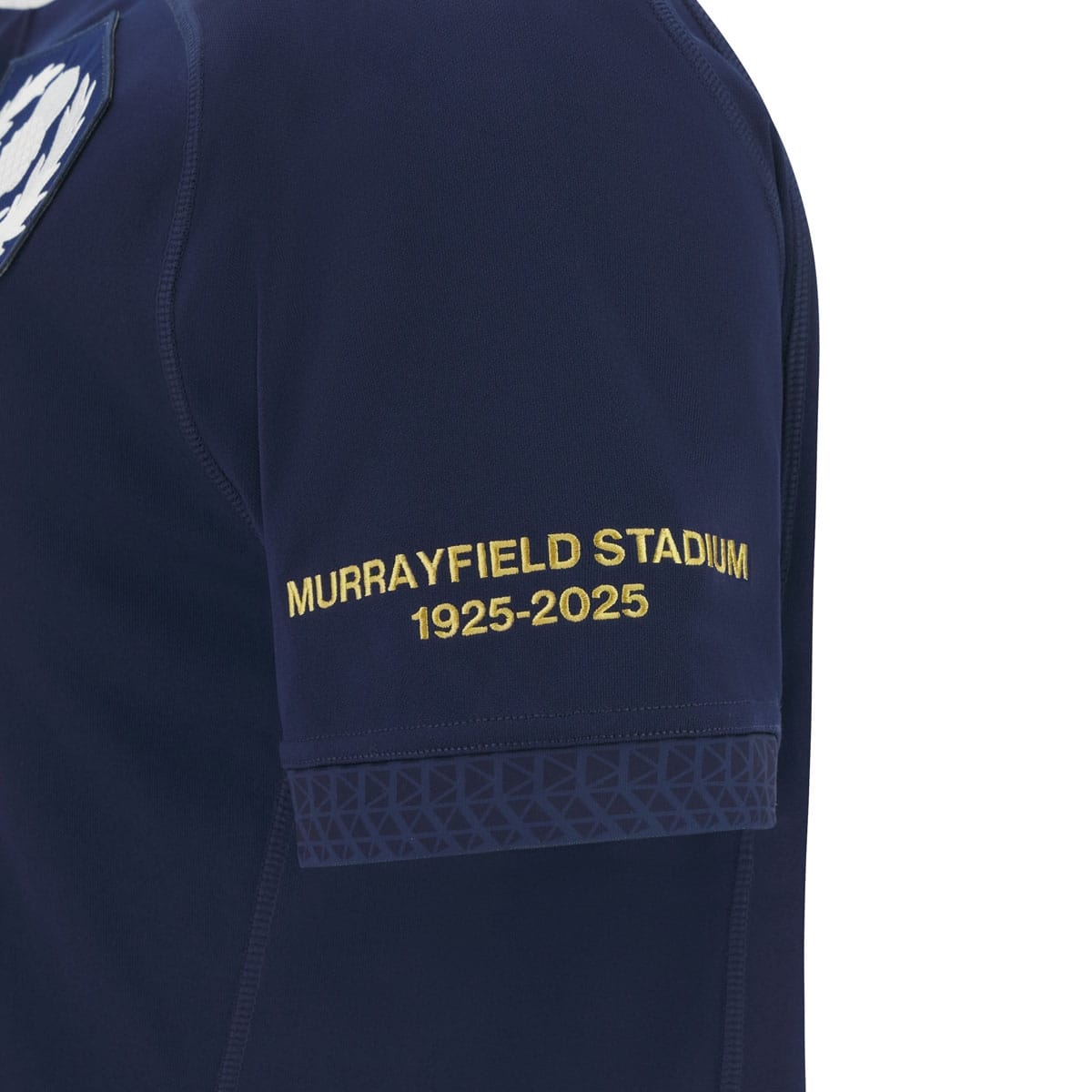 Maglia Rugby Scozia Home Centenario 1925-2025 con ricamo Murrayfield Stadium