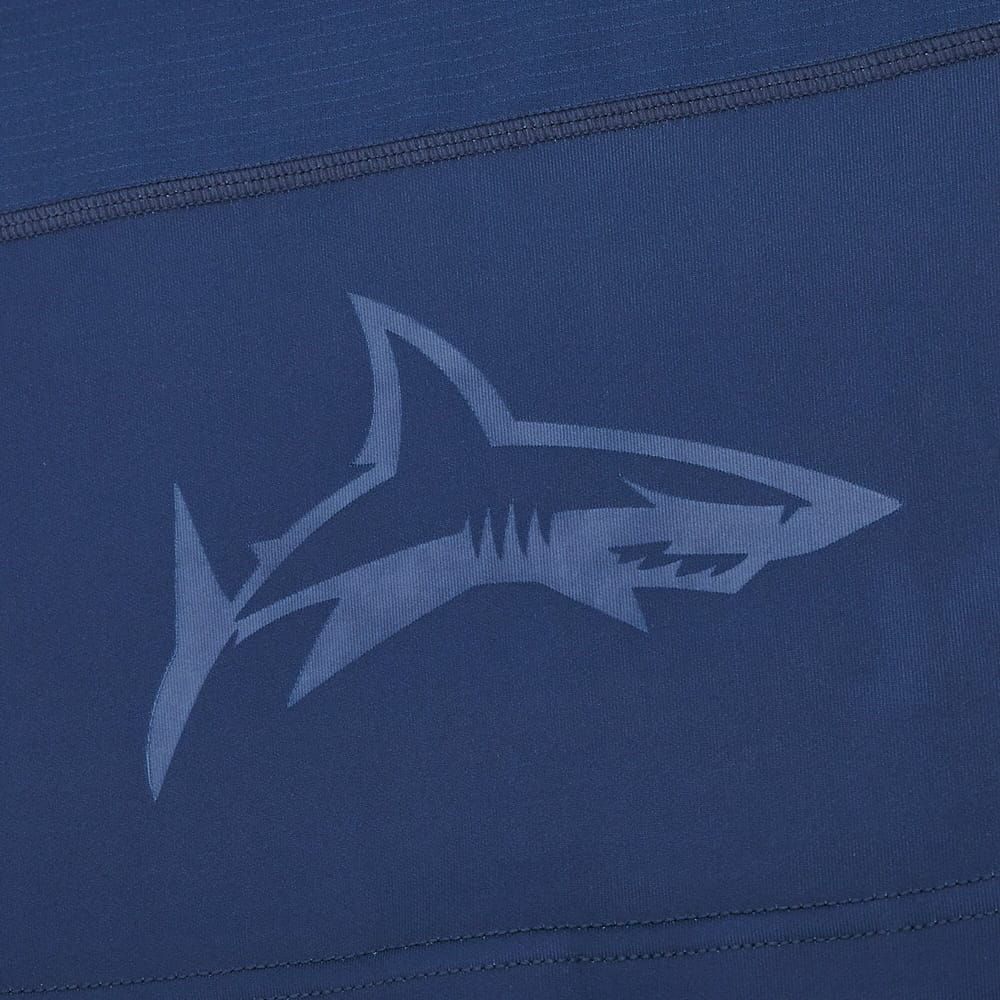 Maglia da rugby Sale Sharks Home Authentic M25 blu con logo squalo