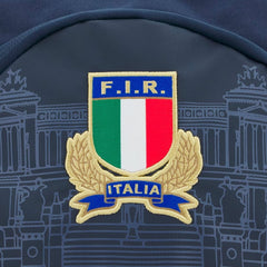Zainetto Macron Rugby Italia FIR 2026 blu con stemma ufficiale