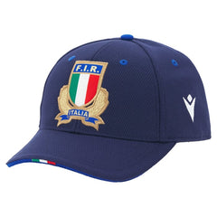Cappellino Italia Rugby Visiera Navy M26