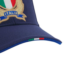 Cappellino Italia Rugby Visiera Navy M26