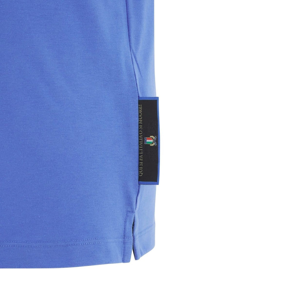T-shirt cotone Avio Italia Rugby Fan 2026 con stampa.