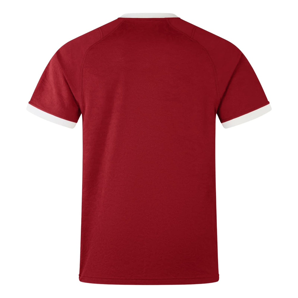 Maglia da rugby casalinga per bambini dei British & Irish Lions: replica rossa della maglia con maniche bianche
