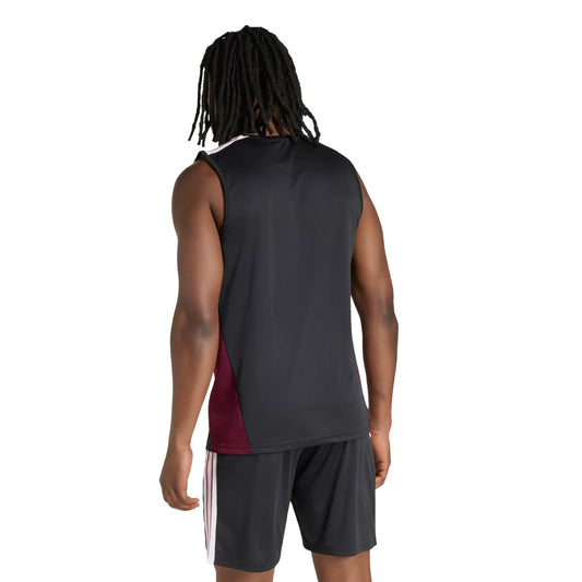 Canottiera All Blacks rugby 2027 Nero-Bordo