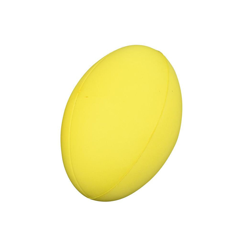 Pallone da rugby Palla in morbida schiuma, giallo