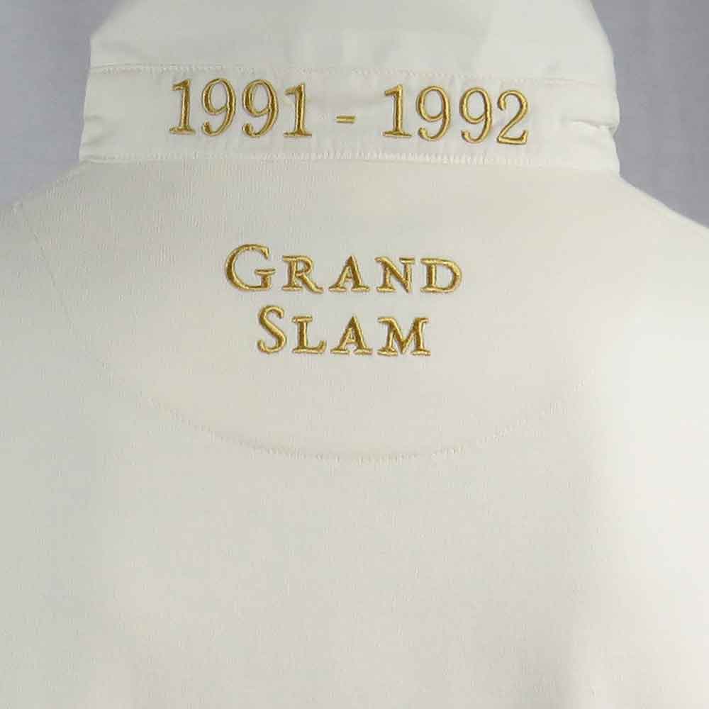 Maglia da rugby vintage dell'Inghilterra: maglia commemorativa del Grande Slam 1991-1992