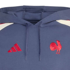 Felpa rugby Francia Cappuccio 2027 Performance