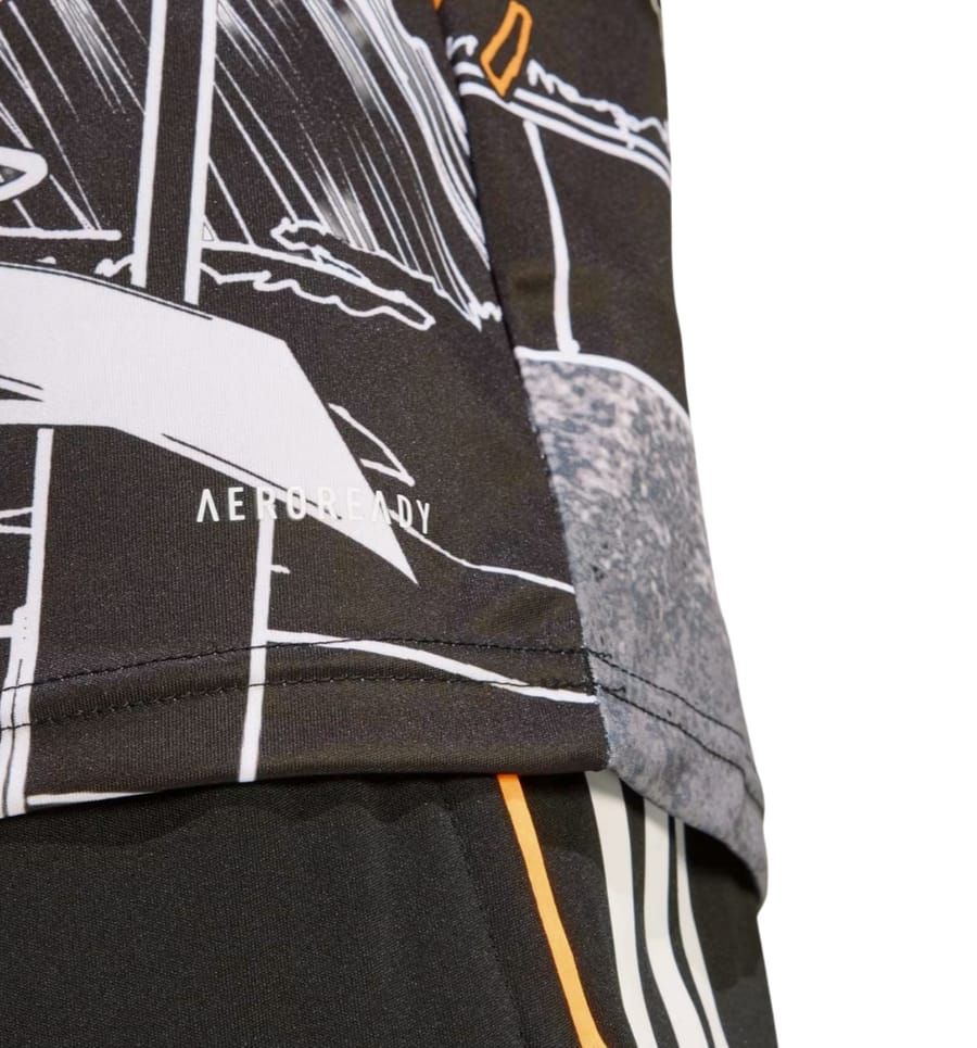Maglia da rugby All Blacks Marvel 2026 con tecnologia AEROREADY