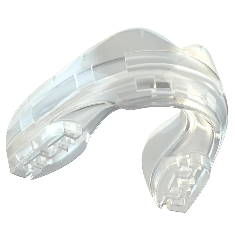 Paradenti sportivo Safejawz ORTHO Clear per apparecchi ortodontici, trasparente.