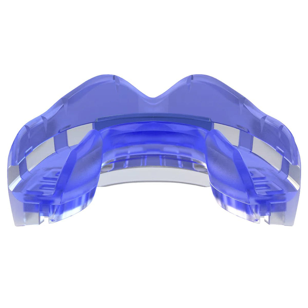 Paradenti Safejawz ORTHO blu per apparecchi ortodontici, per rugby.