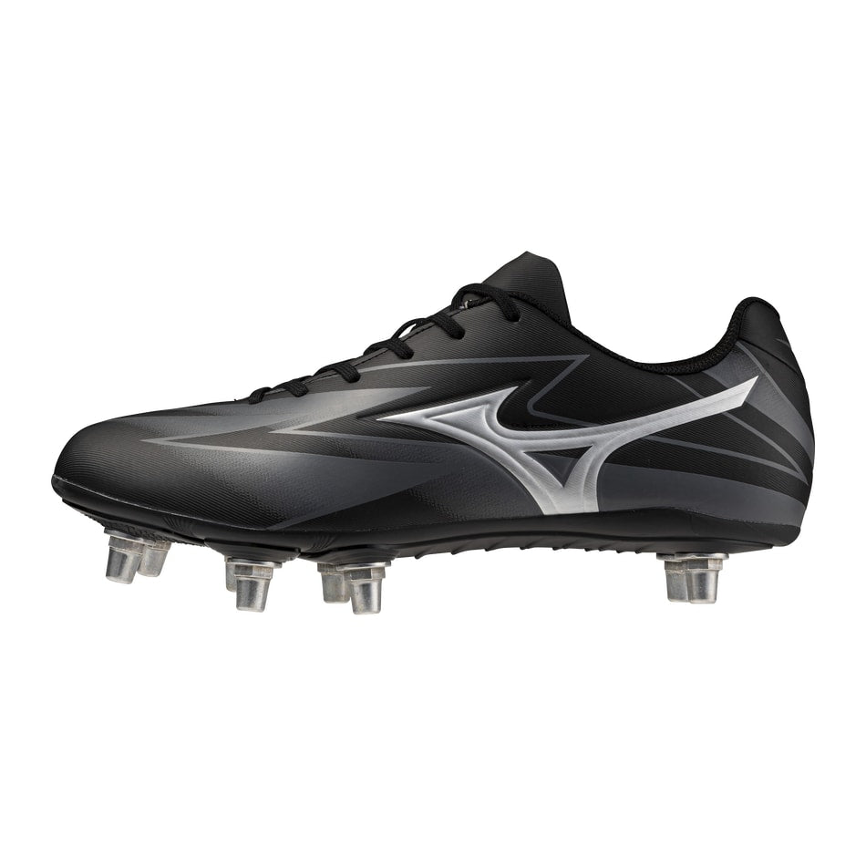 scarpino rugby mizuno waitangi Club nero-silver