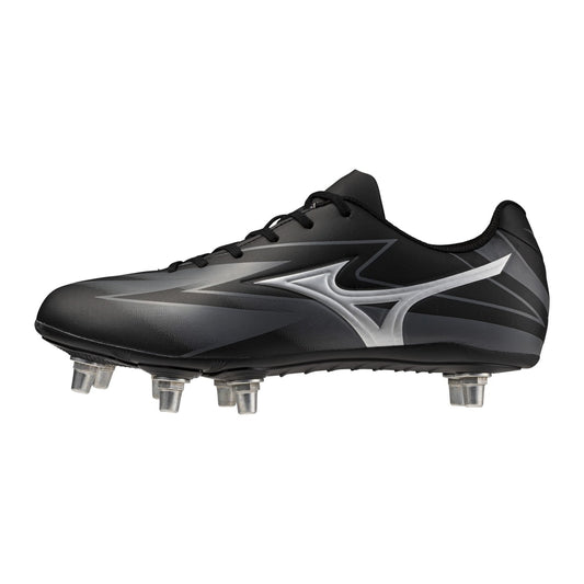 scarpino rugby mizuno waitangi Club nero-silver