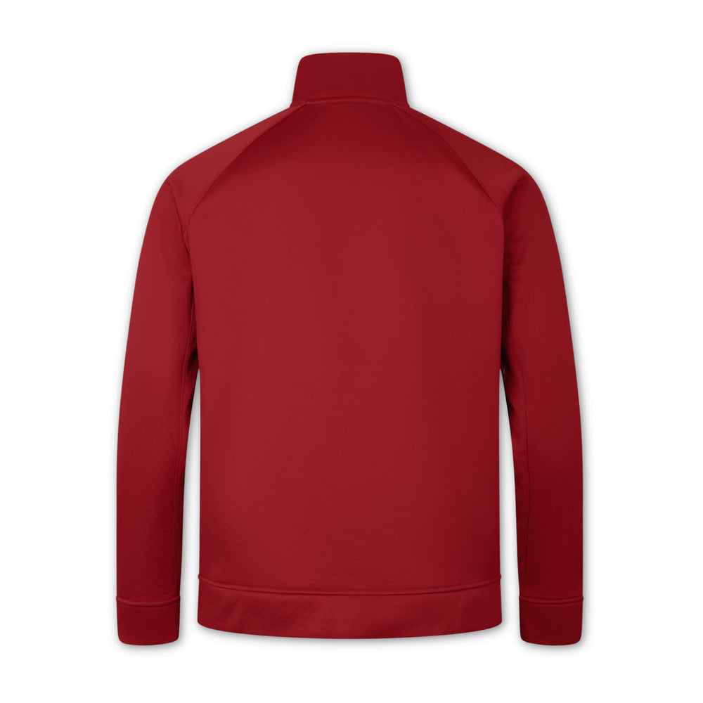Felpa rugby British & Irish Lions mezza zip, colore bordeaux.