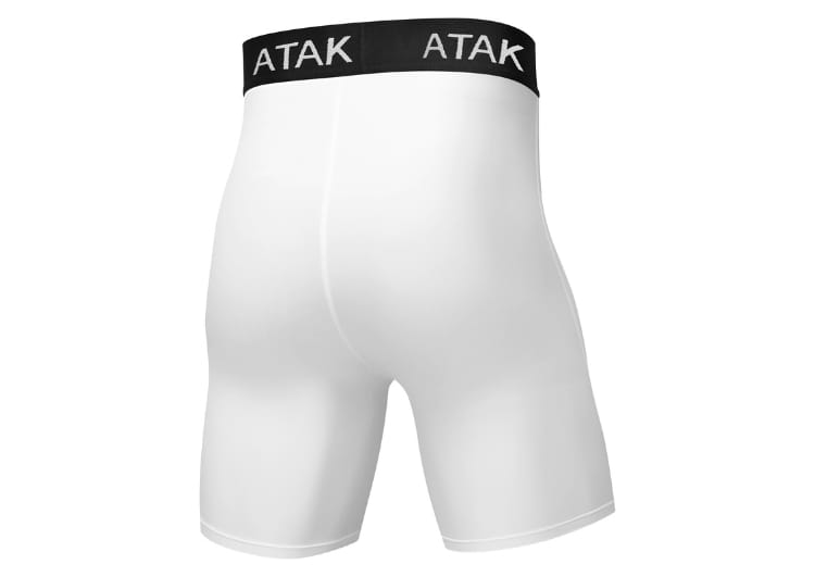 Scaldamuscolo ATAK Compression BIANCO, bianco, a compressione, uomo