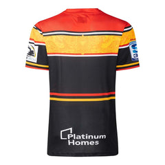 T-shirt rugby chiefs ufficiale training home nero