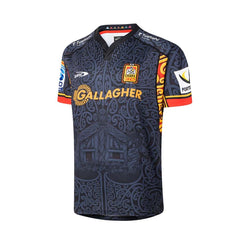 Maglia da rugby Chiefs 2026 Home PRO, design ispirato alla cultura Maori.