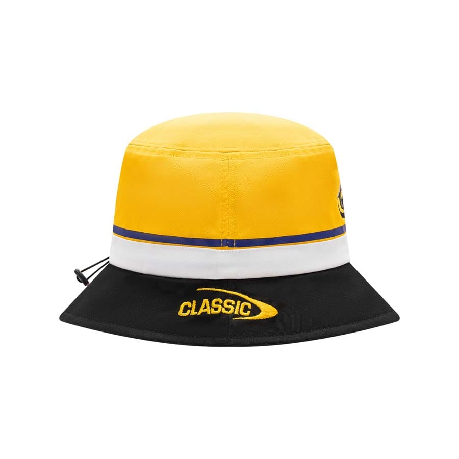 Cappellino da pescatore giallo e nero ufficiale Hurricanes Rugby