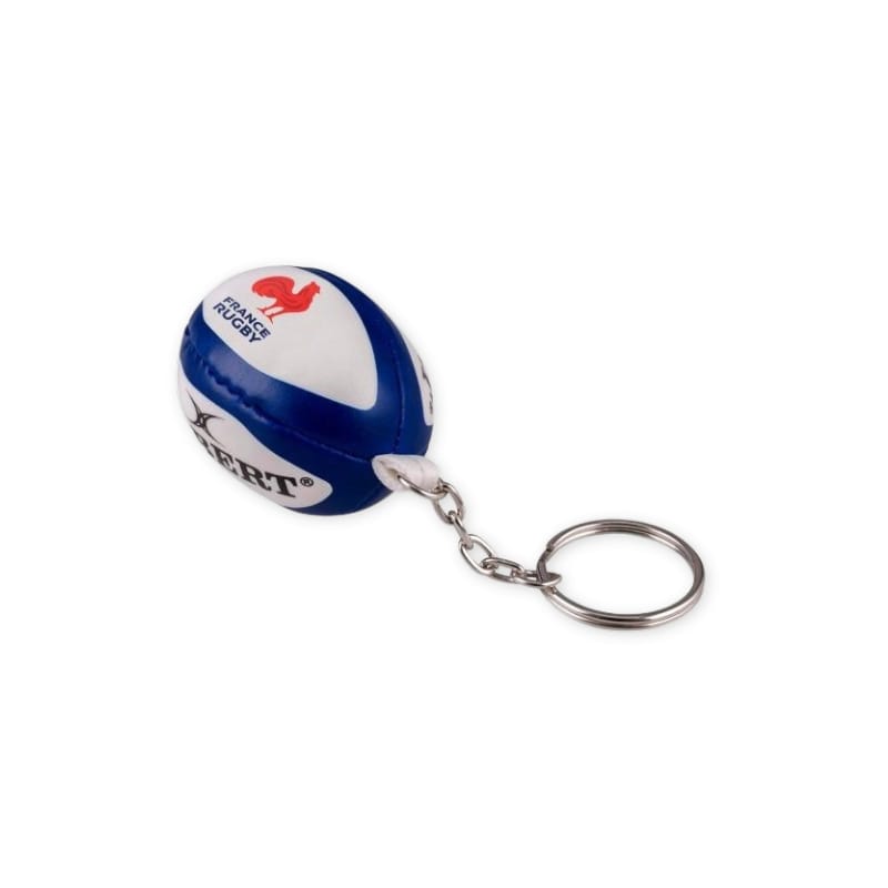 Palloncino portachiavi ufficiale Rugby Francia con gallo rosso.