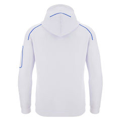 Felpa italia rugby Kanak Zip Lunga bianca